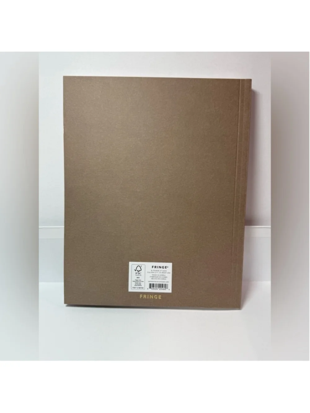 Fringe Studio Non-Dated Weekly Planner 7.5” x 9.5” Gray | 208 Pages | New